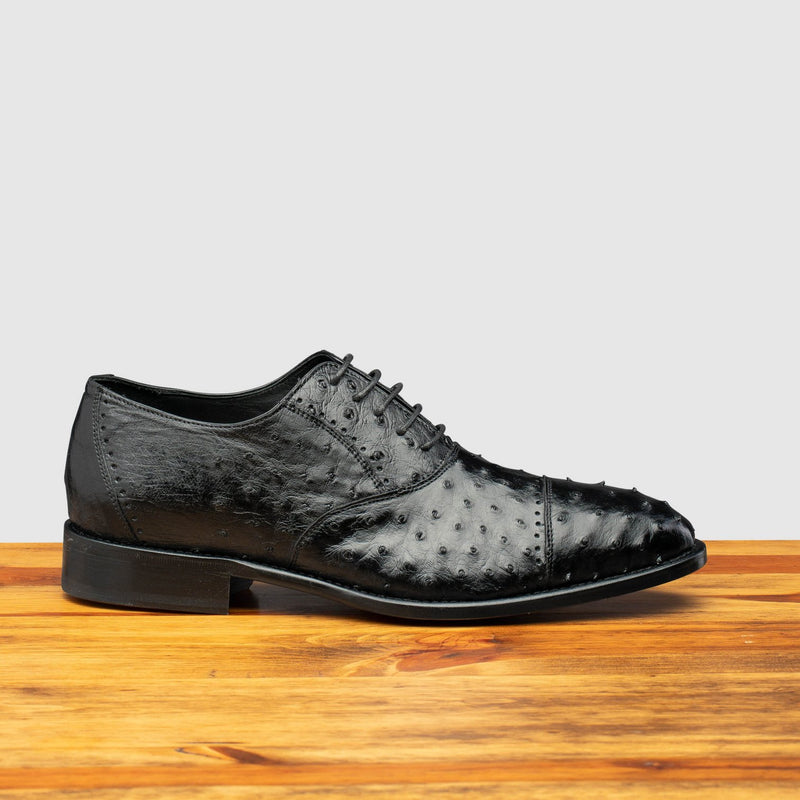Calzoleria Toscana Ostrich Cap-Toe # H777