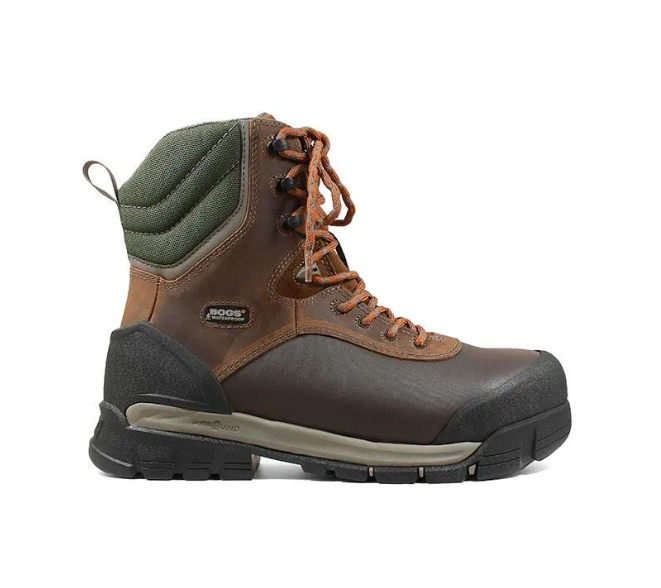 Bedrock Shell 8" Comp Toe - Waterproof Work Men's Boots |Bogs