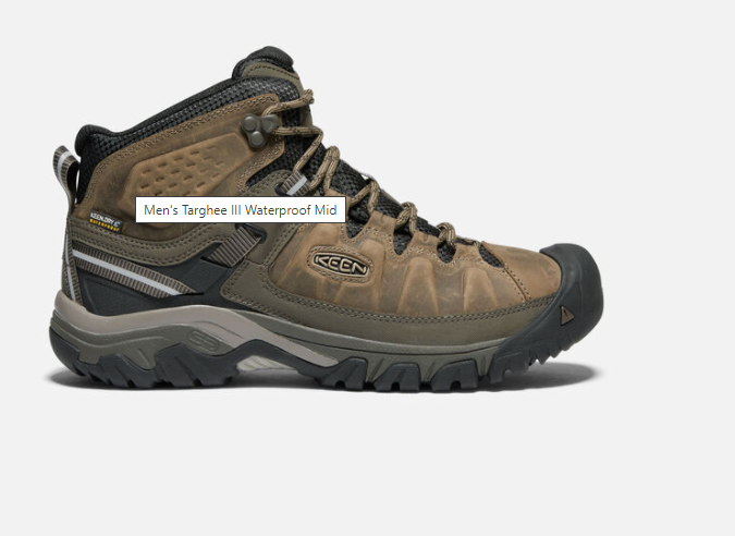 Men's Targhee III Waterproof Mid  BO/ BCB I Keen
