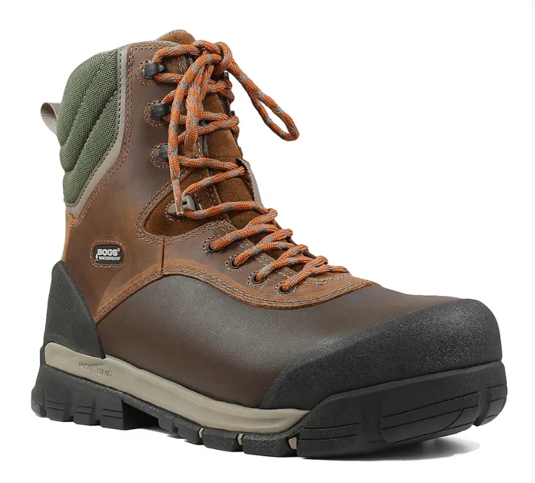 Bedrock Shell 8" Comp Toe - Waterproof Work Men's Boots |Bogs