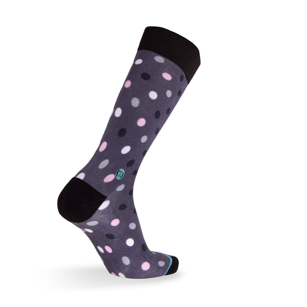 THE DANNY - EXTRA CUSHIONED - POLKA DOT DRESS SOCKS I Tallorder