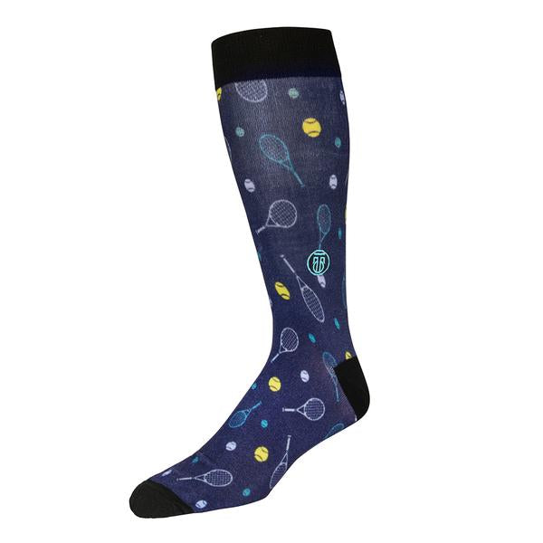 THE TENNIS - CLASSIC FIT - TENNIS THEMED DRESS SOCKS I Tallorder