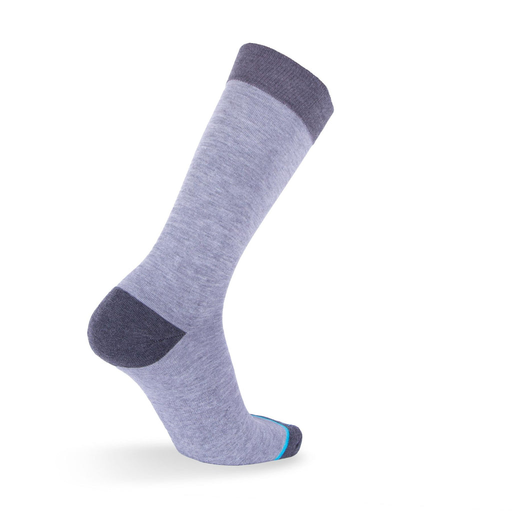 HEATHER GREY - EXTRA CUSHIONED - DRESS SOCKS I Tallorder