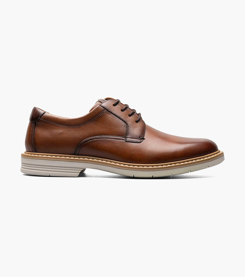 Norwalk Plain Toe Oxford-Cognac Multi| Florsheim