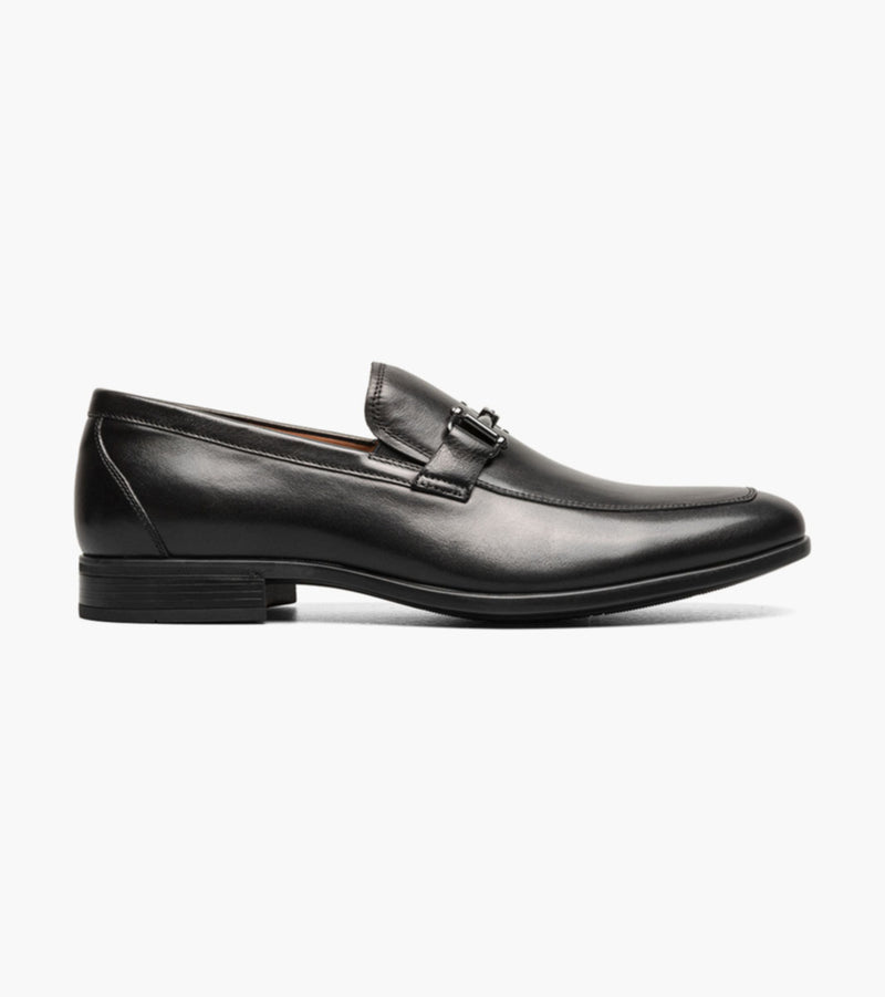 Zaffiro Moc Toe Bit Loafer-Black | Florsheim