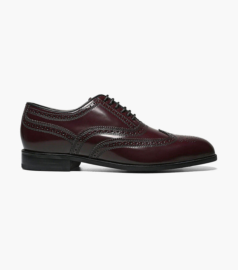 Lexington Wingtip Oxford-Burgundy | Florsheim