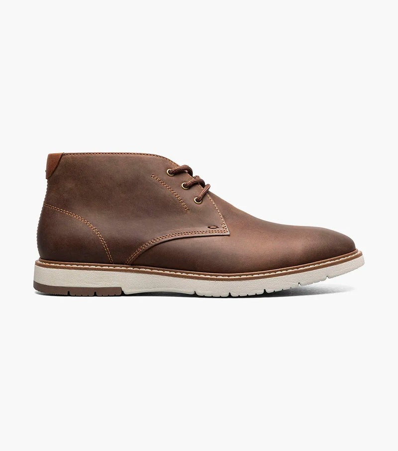 Vibe Plain Toe Chukka Boot-Brown CH | Florsheim