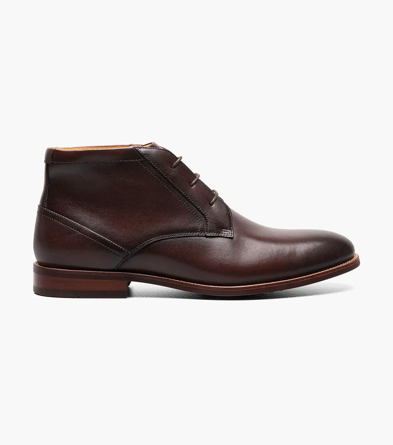 Rucci Plain Toe Chukka Boot-Brown | Florsheim