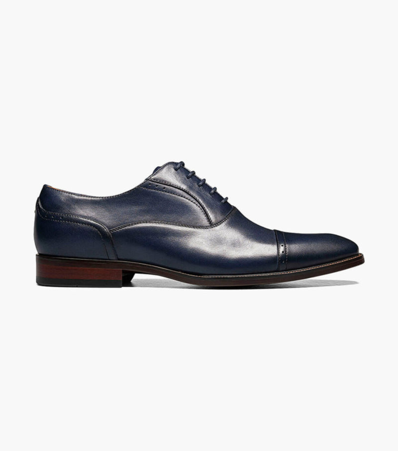 Sorrento Cap Toe Oxford-Navy | Florsheim