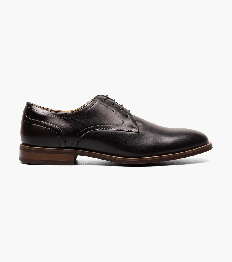 Rucci Plain Toe Oxford-Black | Florsheim