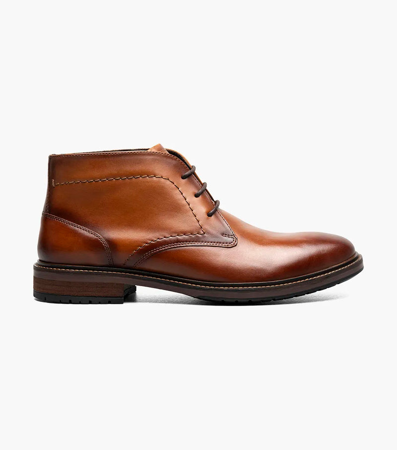 Forge Plain Toe Chukka Boot-Cognac| Florsheim