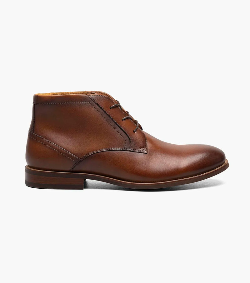 Rucci Plain Toe Chukka Boot-Cognac | Florsheim