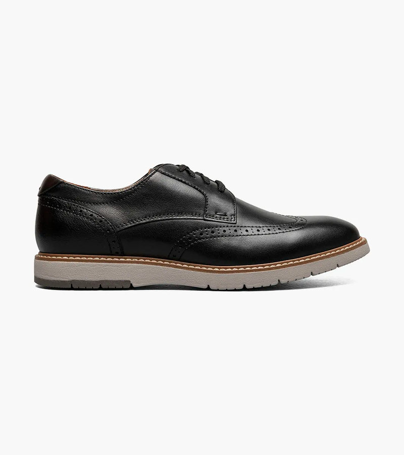 Vibe Wingtip Oxford-Black | Florsheim