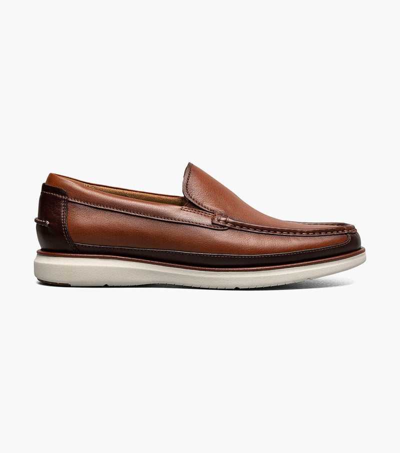 Tropics Moc Toe Venetian Slip On-Cognac Multi| Florsheim