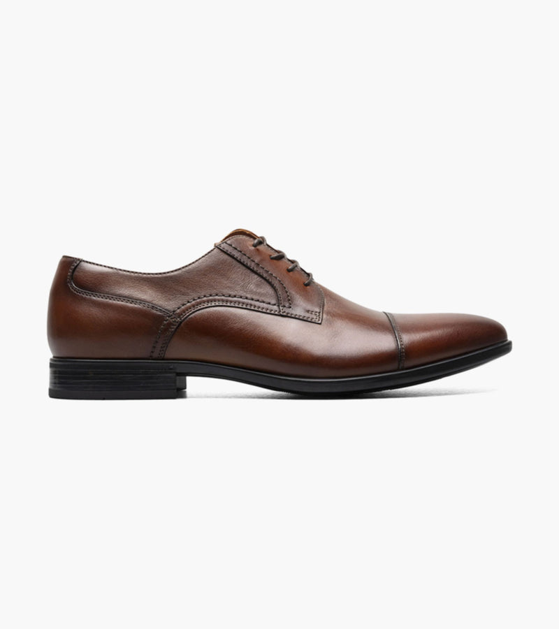 Zaffiro Cap Toe Oxford-Cognac | Florsheim