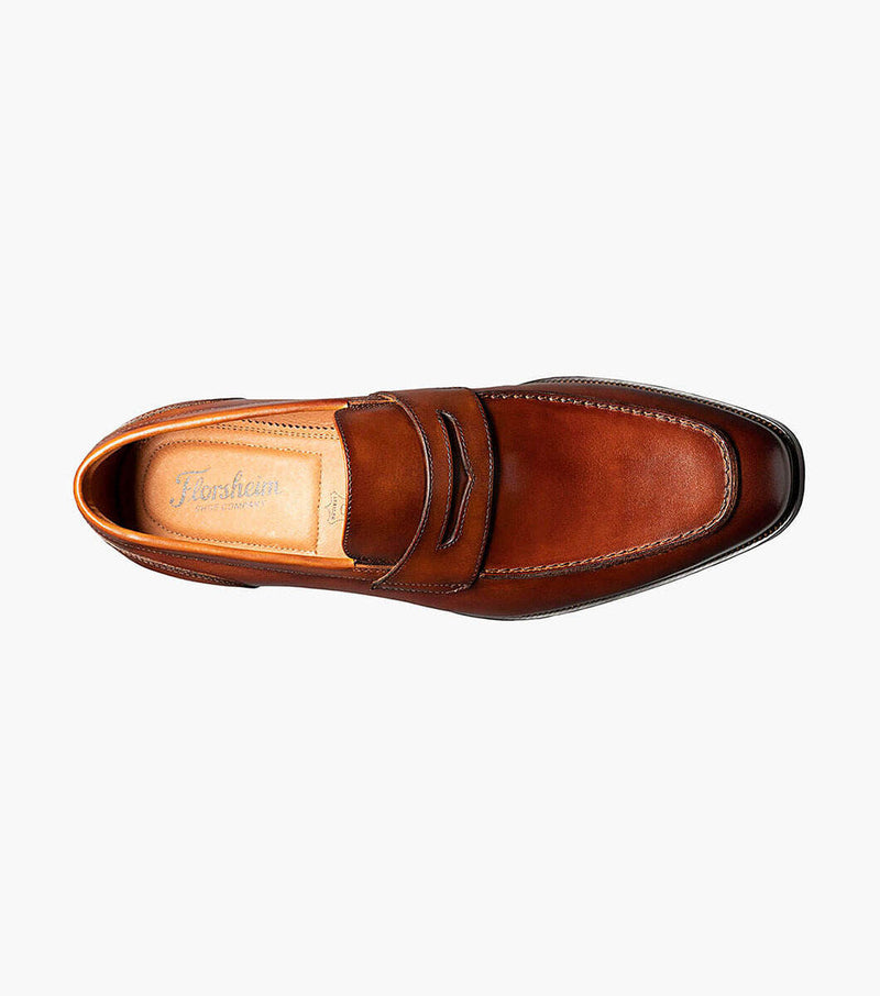 Sorrento Moc Toe Penny Loafer-Cognac | Florsheim