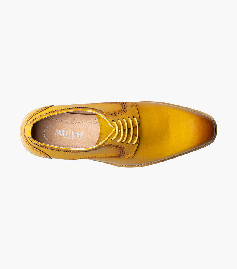 Barringer Plain Toe Oxford-Yellow | Stacy Adams