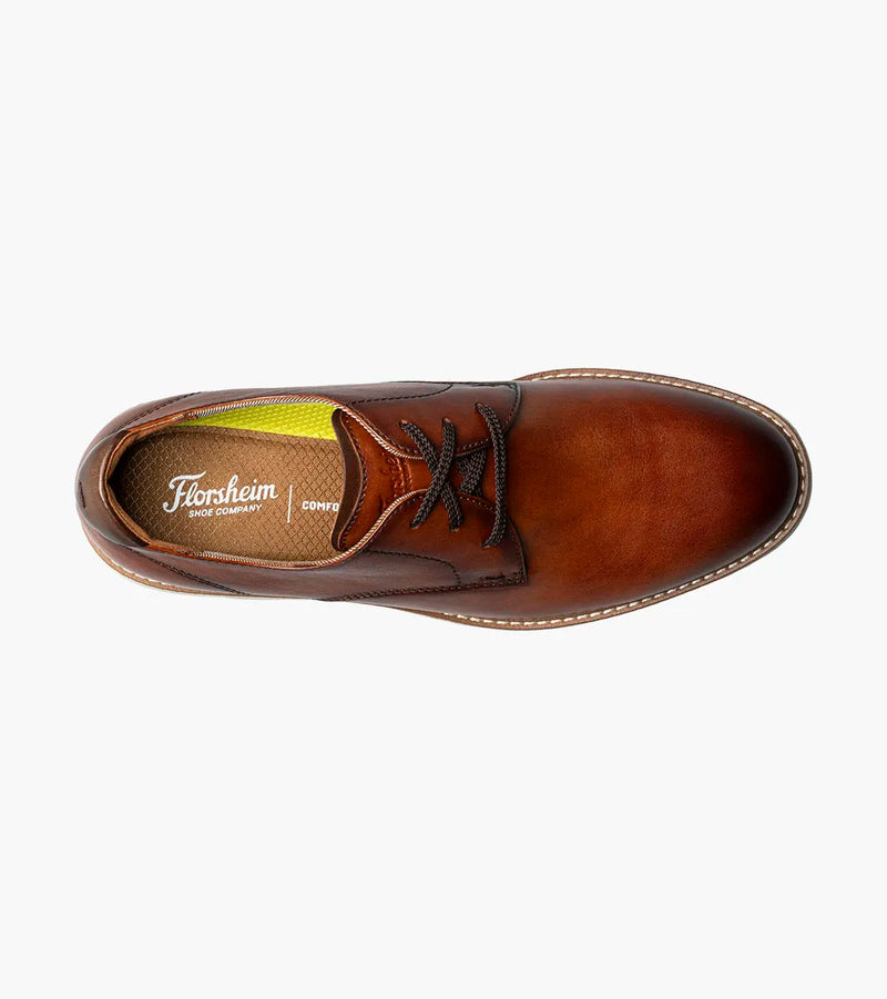 Vibe Plain Toe Oxford-Cognac Multi | Florsheim