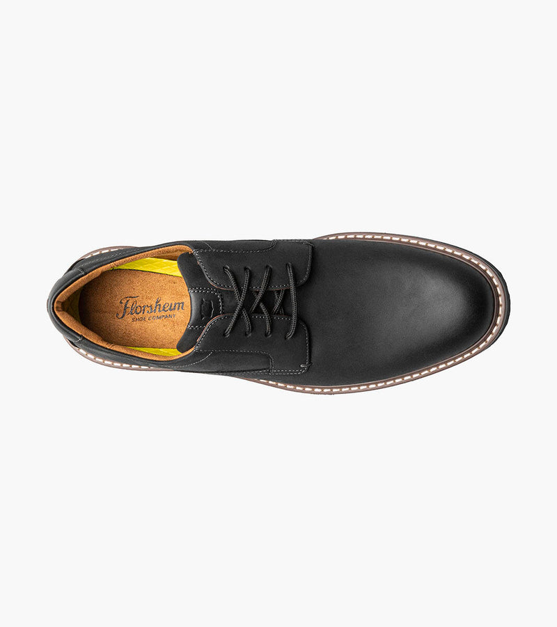 Norwalk Plain Toe Oxford-Black Multi | Florsheim