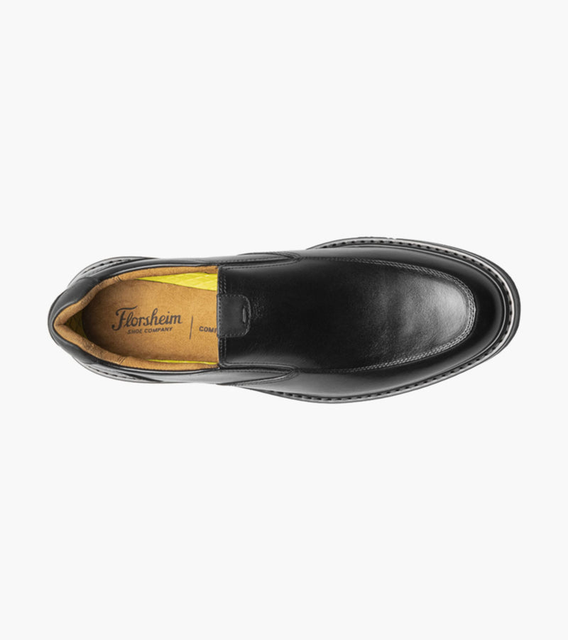 Norwalk Moc Toe Slip On-Black| Florsheim