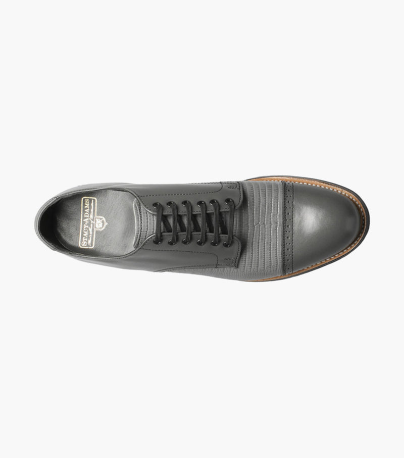 MADISON Lizard Cap Toe Oxford-Steel Gray | STACY ADAMS