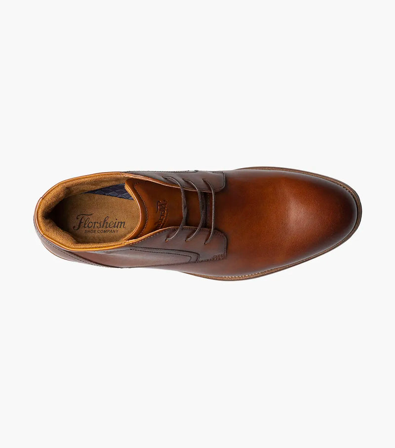 Rucci Plain Toe Chukka Boot-Cognac | Florsheim