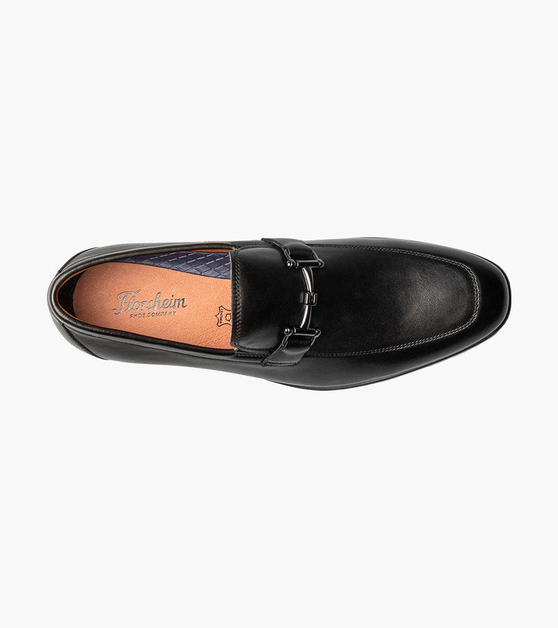 Zaffiro Moc Toe Bit Loafer-Black | Florsheim