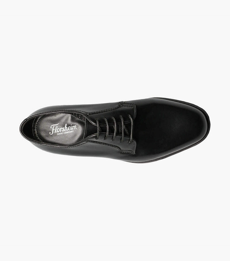 Lexington Plain Toe Oxford-Black | Florsheim
