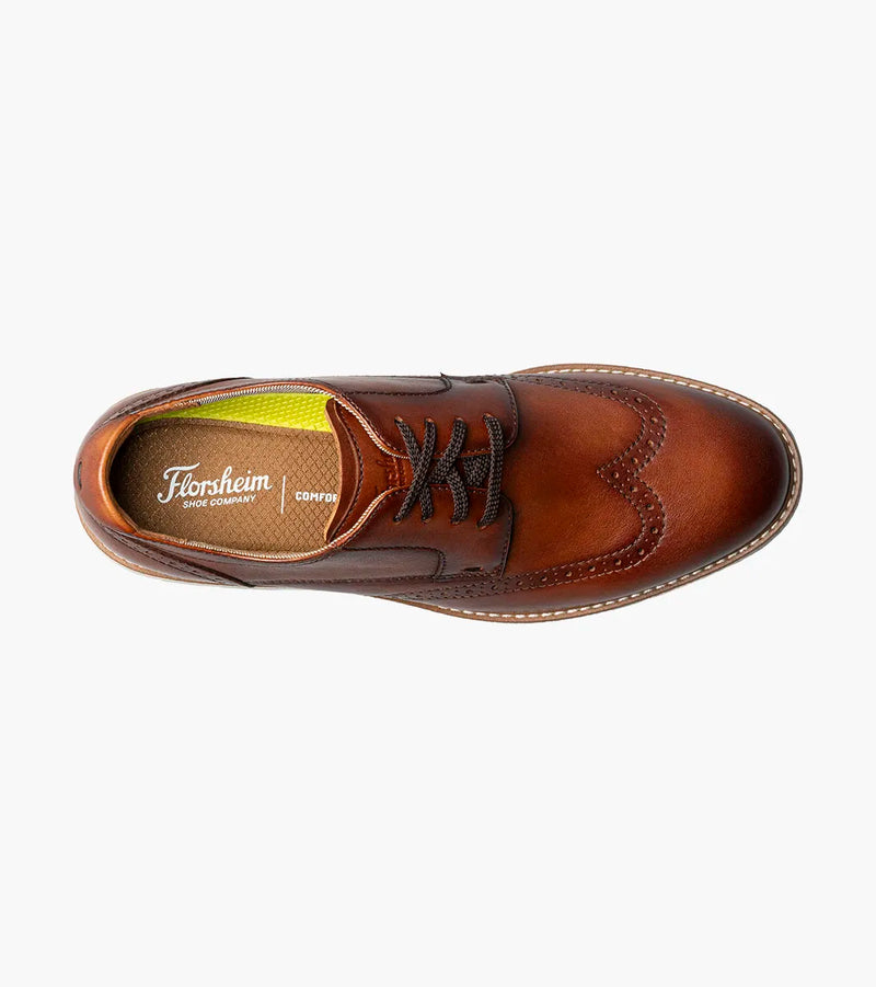 Vibe Wingtip Oxford-Cognac Multi| Florsheim