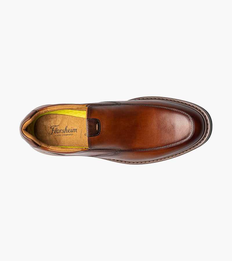 Norwalk Moc Toe Slip On-Cognac| Florsheim