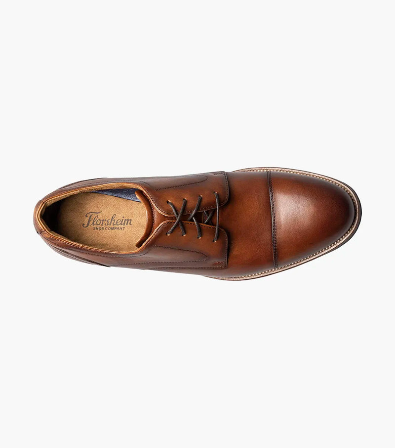 Rucci Cap Toe Oxford-Cognac | Florsheim