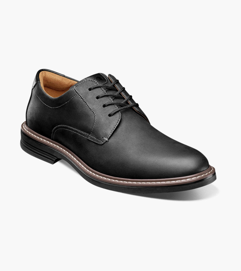 Norwalk Plain Toe Oxford-Black Multi | Florsheim