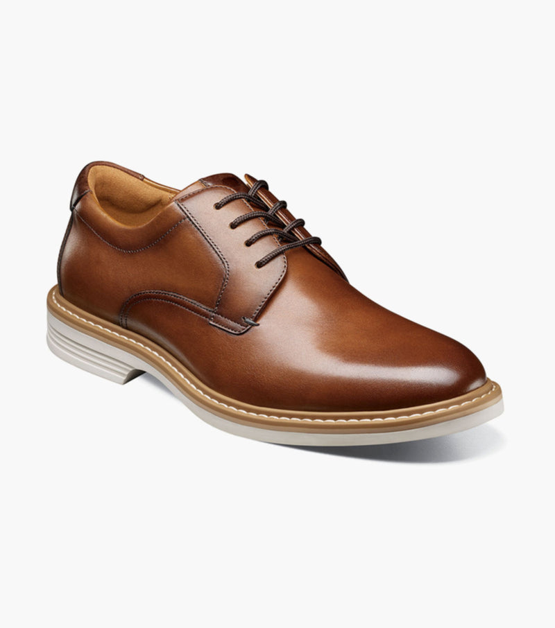 Norwalk Plain Toe Oxford-Cognac Multi| Florsheim