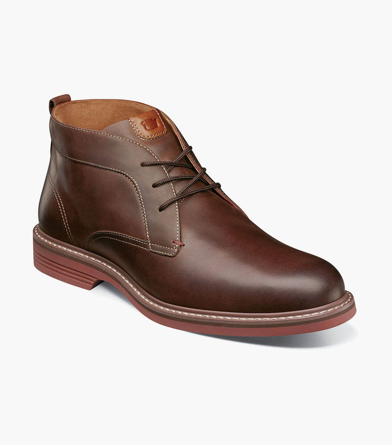 Norwalk Plain Toe Chukka Boot-Brown CH Florsheim