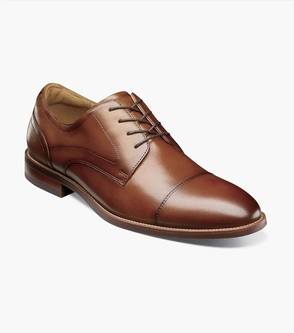 Rucci Cap Toe Oxford-Cognac | Florsheim