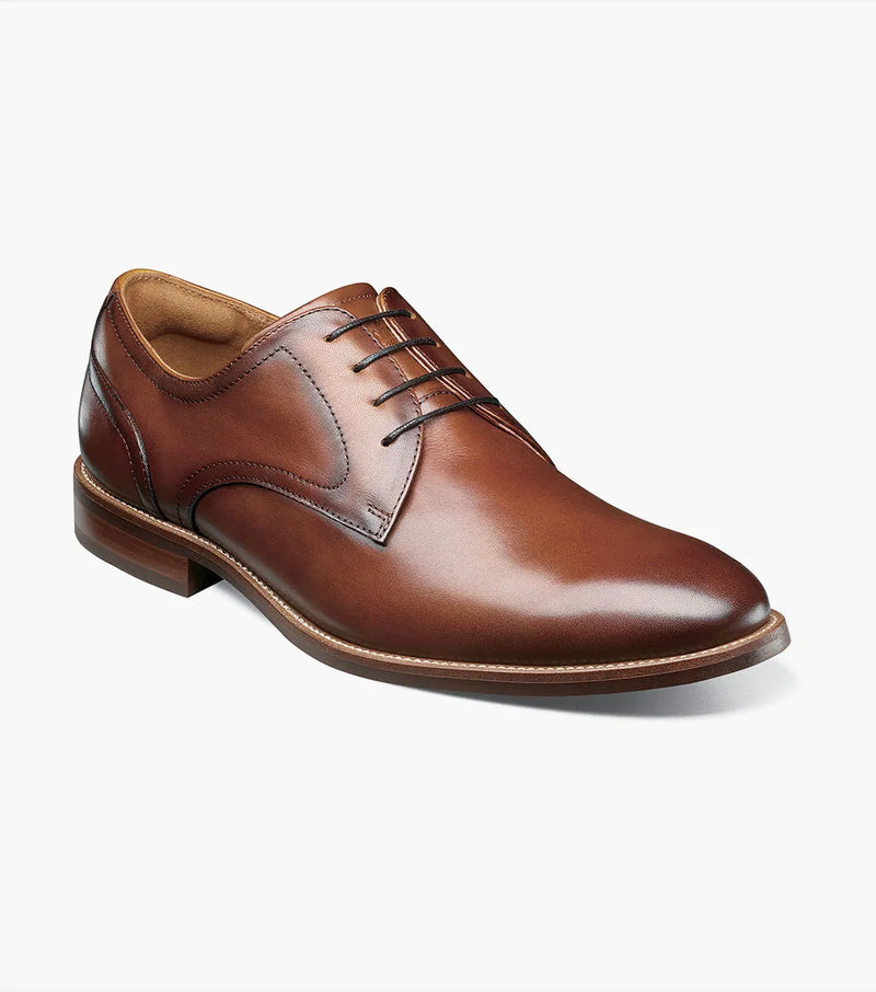 Rucci Plain Toe Oxford-Cognac | Florsheim