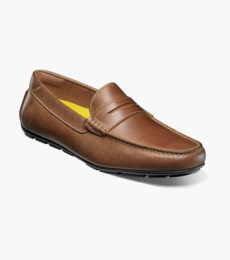 Motor Smooth Moc Toe Penny Driver-Brown CH | Florsheim