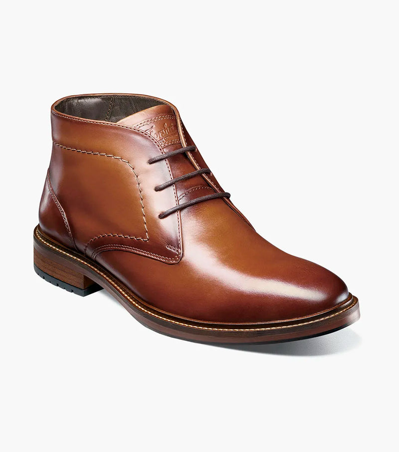 Forge Plain Toe Chukka Boot-Cognac| Florsheim