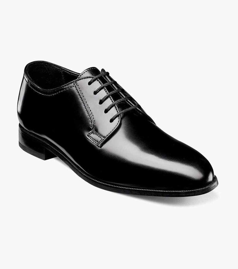 Lexington Plain Toe Oxford-Black | Florsheim
