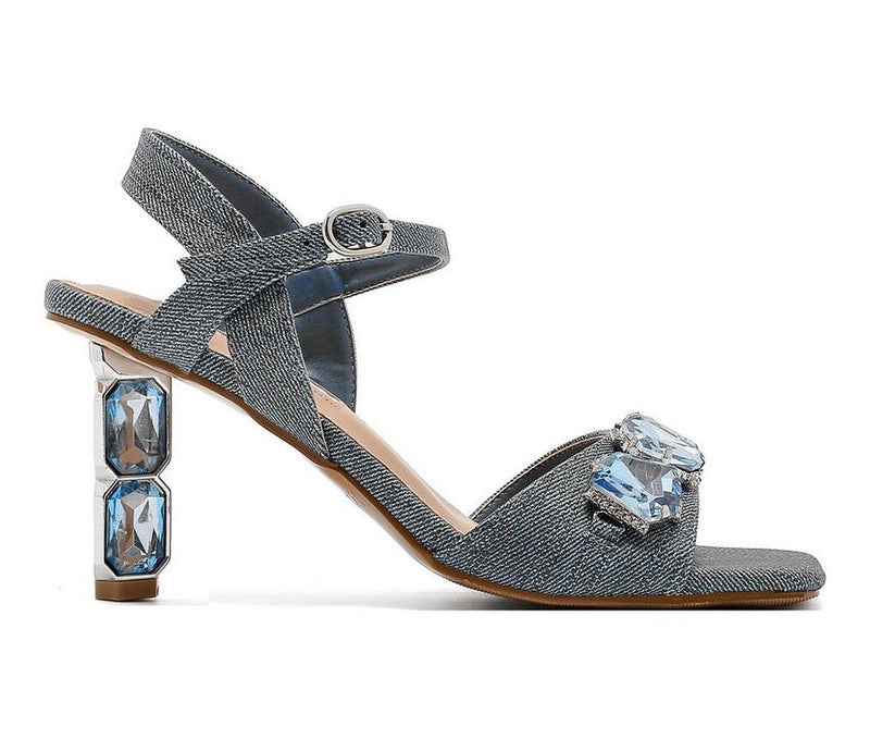DELIGHT-Blue Denim | Lady Couture