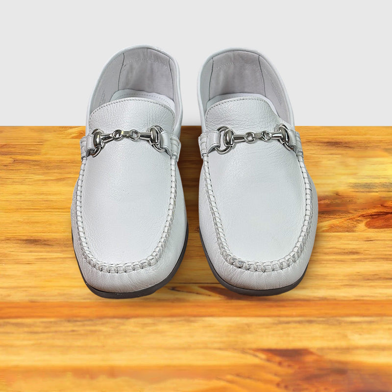 2444 Calzoleria Toscana Deer Skin Horsebit Driver | Toscana