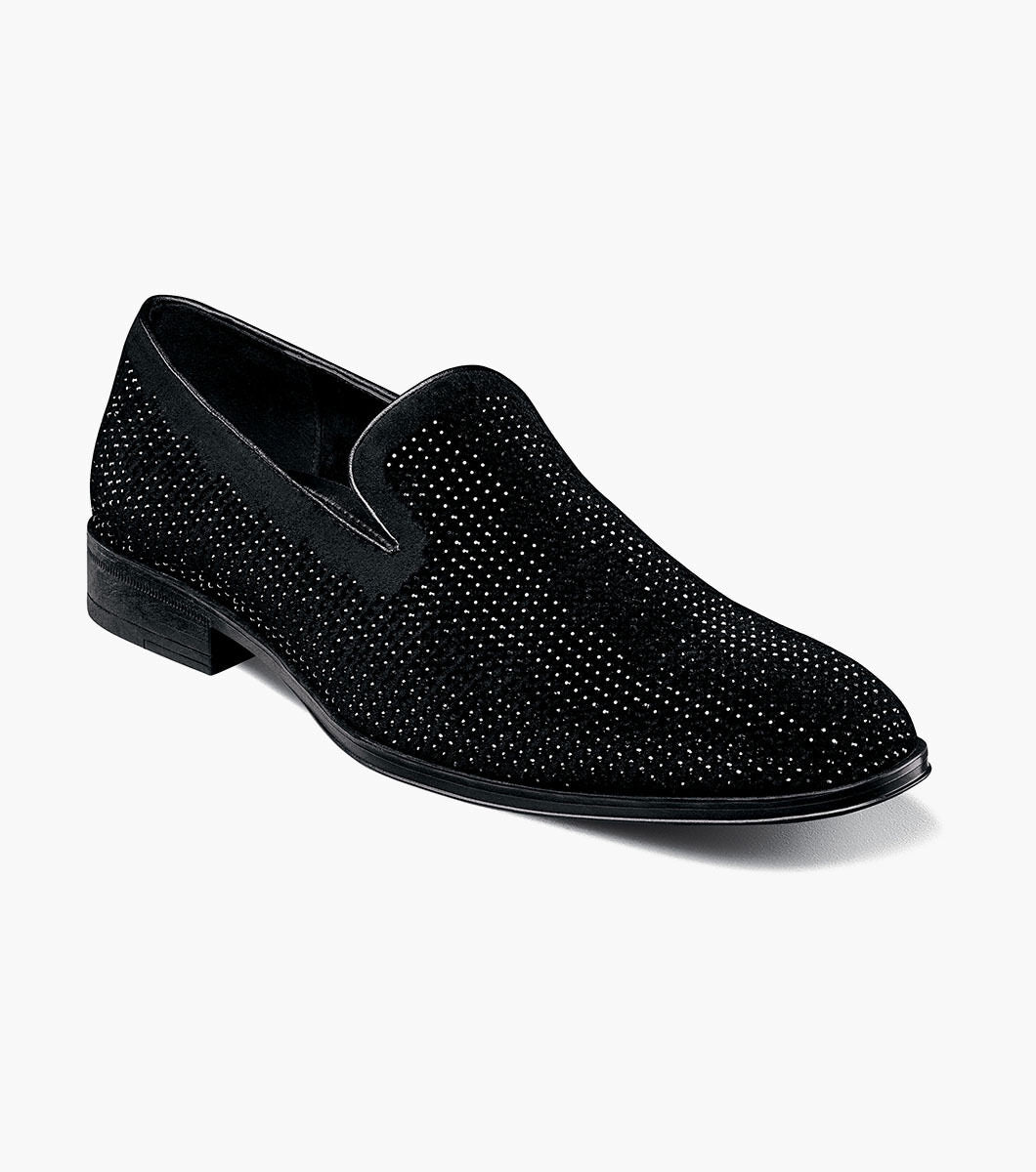 Suave Black Stacy Adams Large Feet