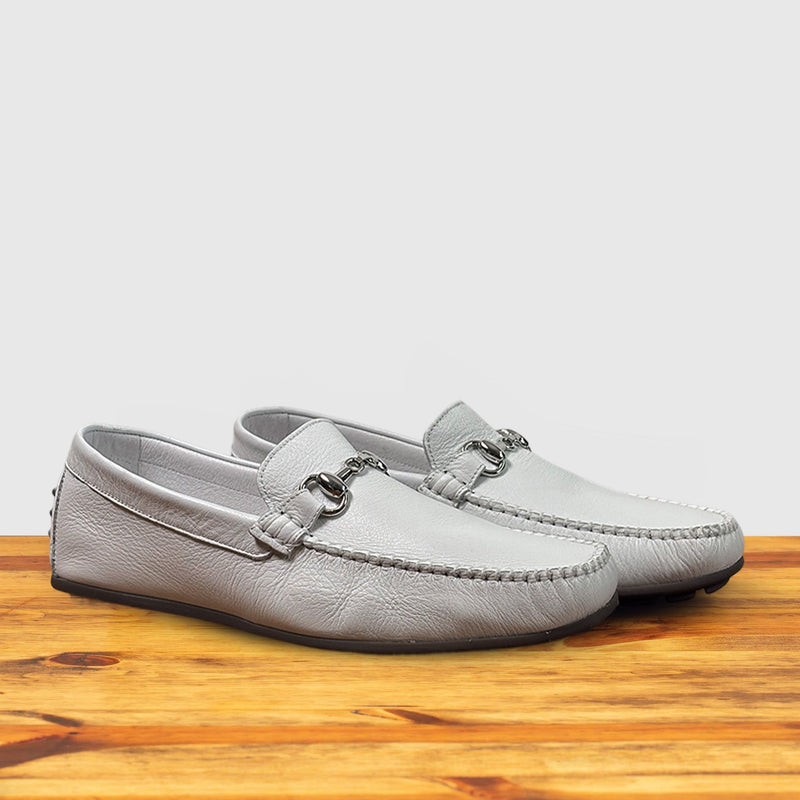 2444 Calzoleria Toscana Deer Skin Horsebit Driver | Toscana