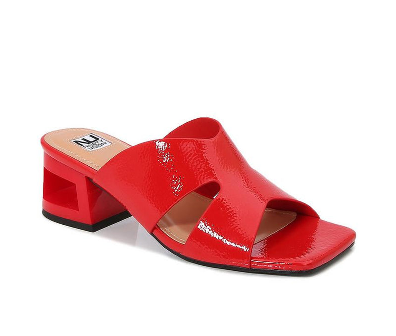 SKYLAR-Red Patent | Ninety Union