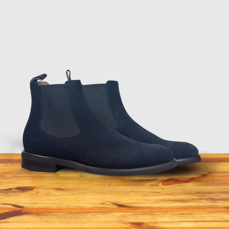 Calci Calzoleria Double Gore Velour Suede Chelsea Boot | Toscana