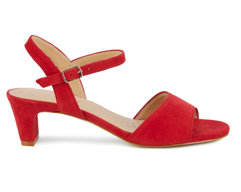 ROS HOMMERSON LYDIA - RED SUEDE