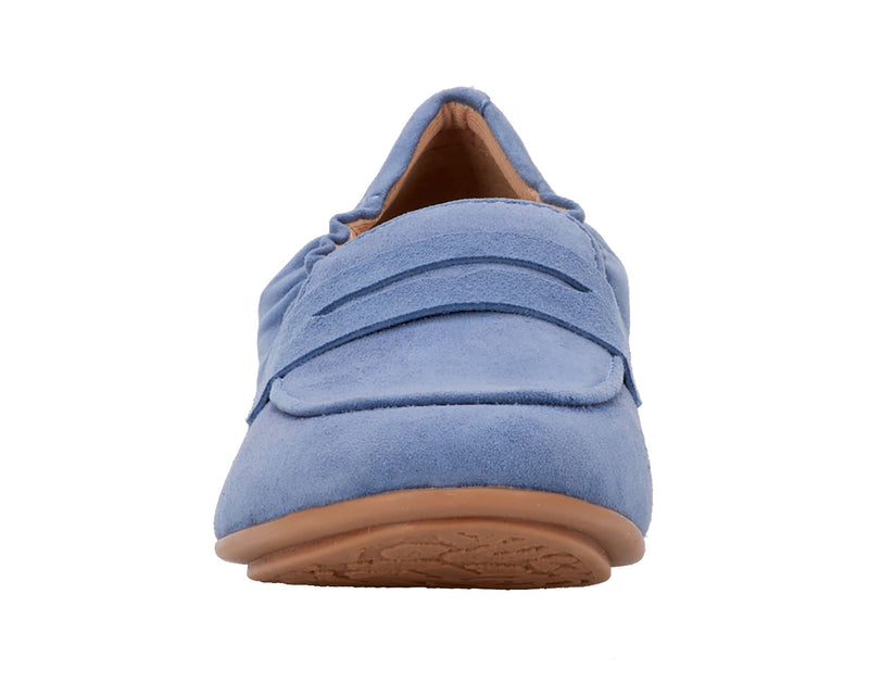 TRISH-Light Blue Kid Suede| Ros Hommerson