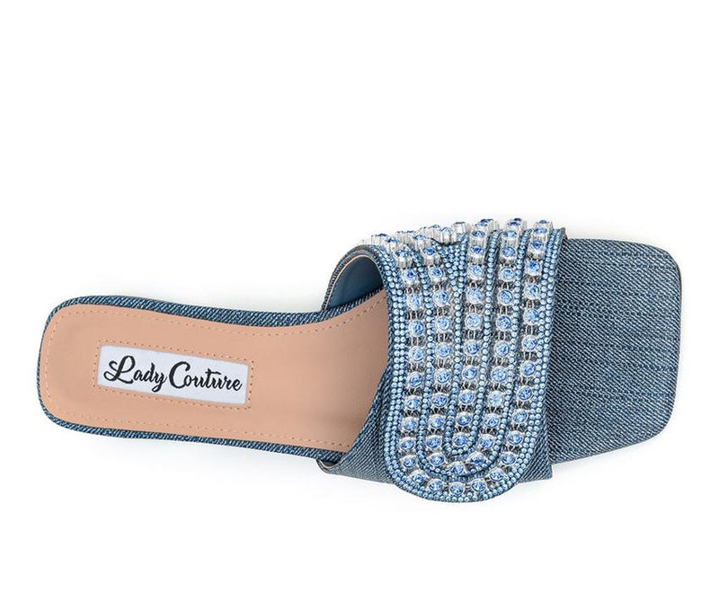 IVY-Blue Denim | Lady Couture