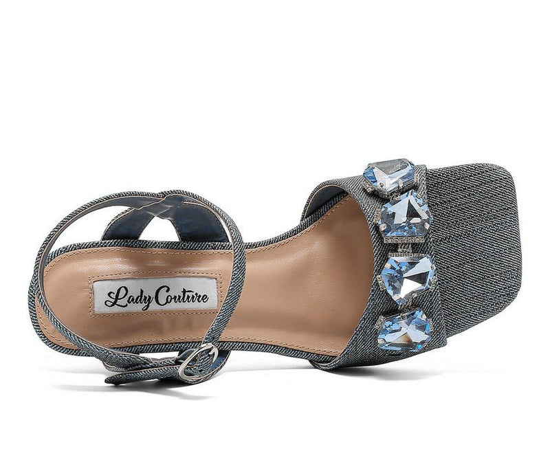 DELIGHT-Blue Denim | Lady Couture