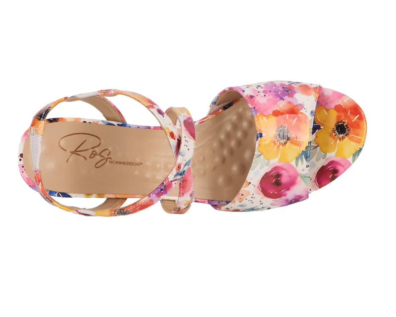 LIZA-Tropical Floral Leather| Ros Hommerson